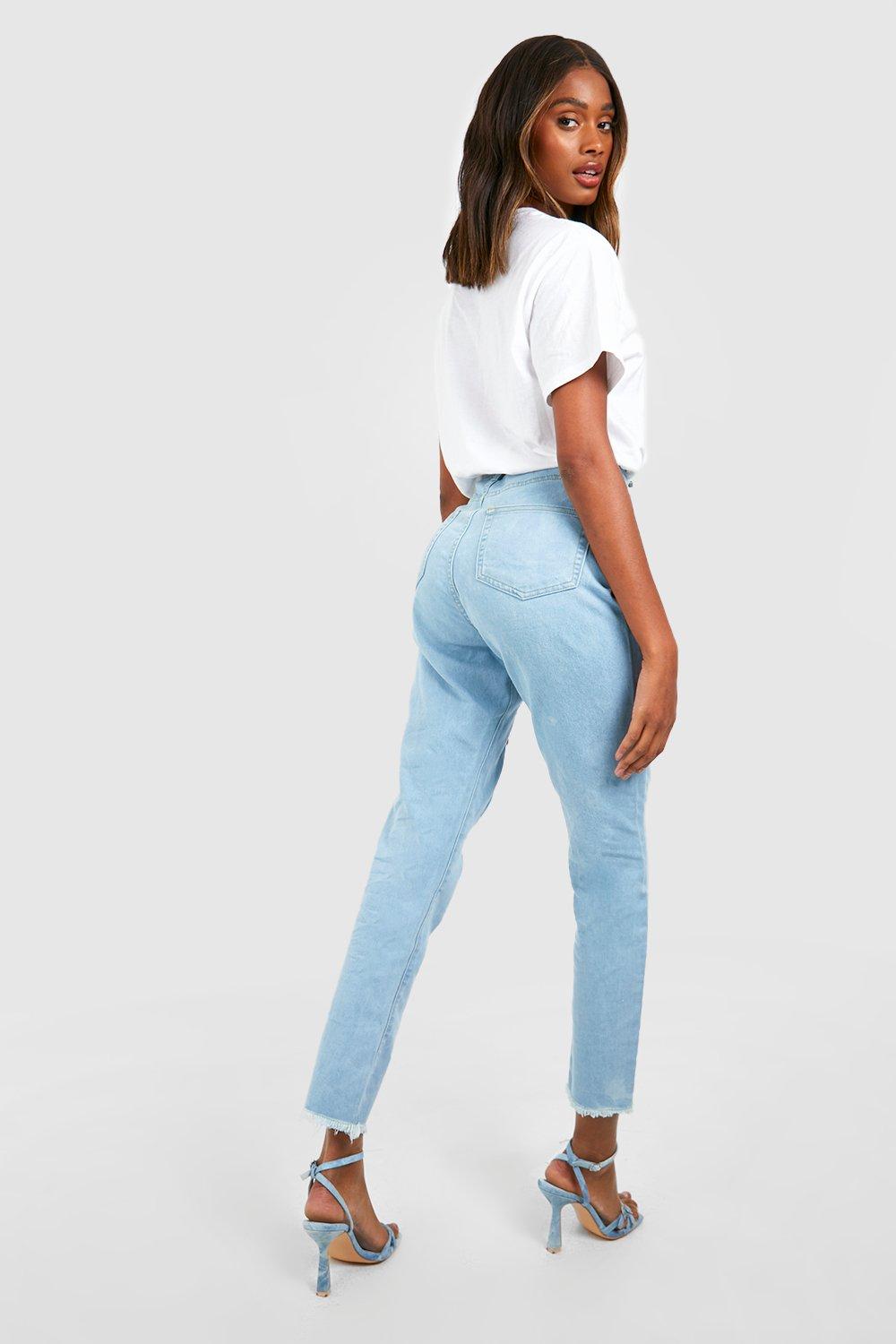 Light blue skinny store jeans